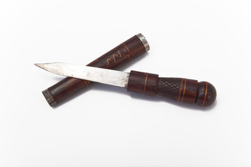African Knife with Case