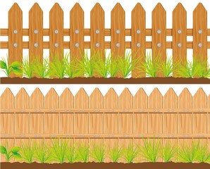 Fototapeta premium wooden fence