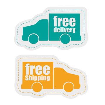 delivery stickers