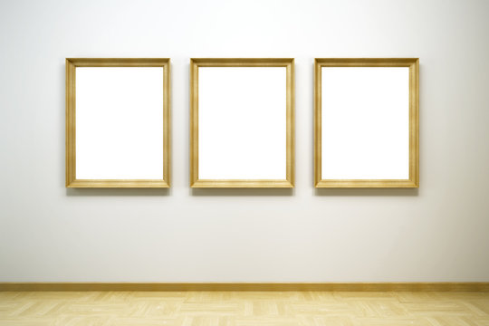 blank frames in the gallery