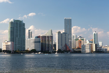 Fototapeta na wymiar Budynek w centrum Miami
