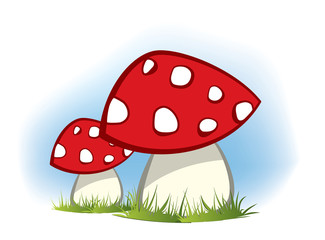 Red Mushrooms