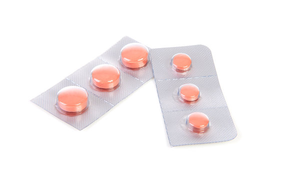 Malaria Pills In Closeup