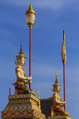 Statue angle in thai temple