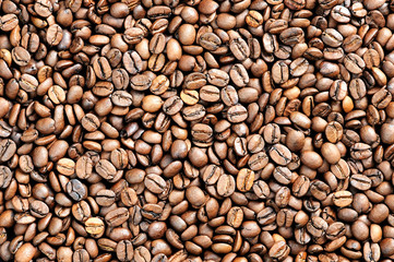 Brown coffee. Background texture