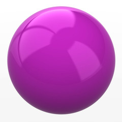 Purple sphere
