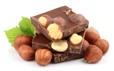 Chocolate and nuts