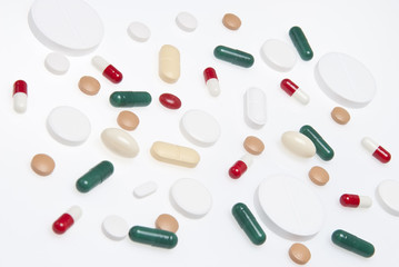 Pastillas y cápsulas.