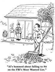 Most wanted © cartoonresource