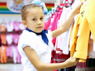 Young woman doing shopping