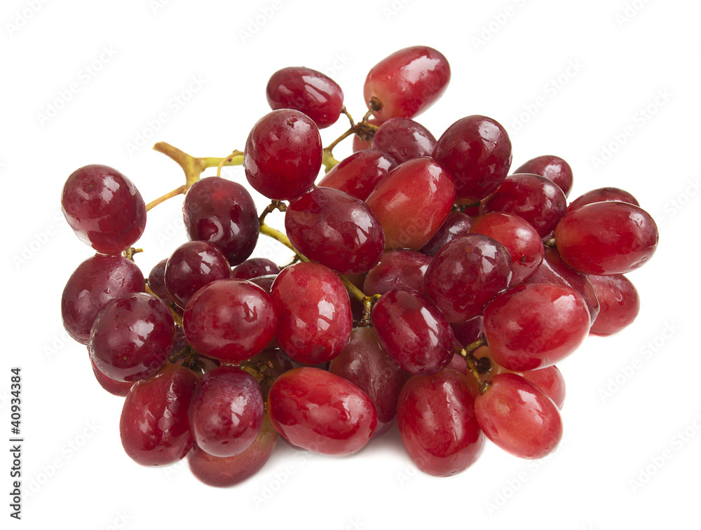 Sticker red grapes