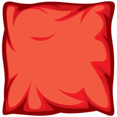 red pillow