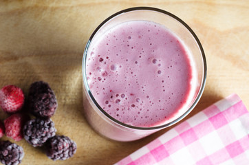 Summer Berry Soya Smoothie