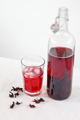 summer hibiscus tea