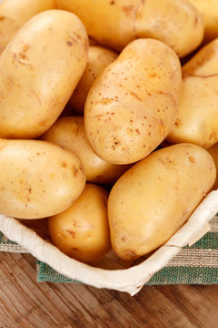 fresh potatoes