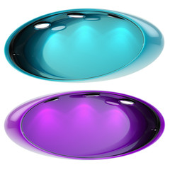 Shop window copyspace showcase isolated