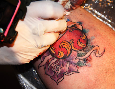 Making of tattoo