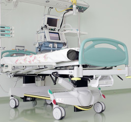 place in the intensive care unit, ready to receive patients.