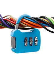 Computer cable and lock