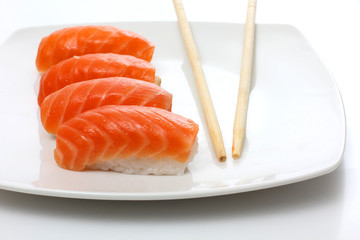 Tradition japan food on plate