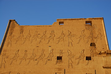 temple of the god Horus temple (Edfu, Egypt)