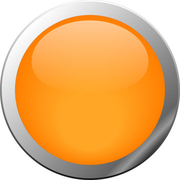 orange round glossy