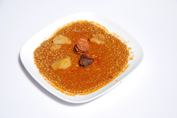 GUISO DE LENTEJAS