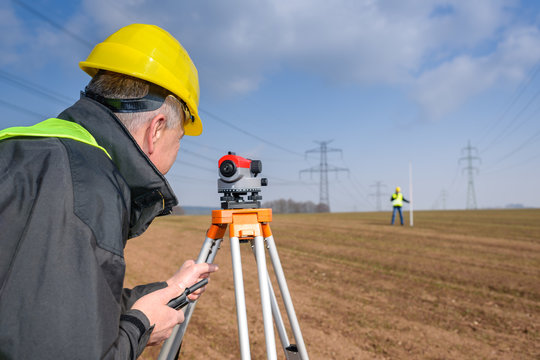 Geodesist Measure Land Speak Transmitter