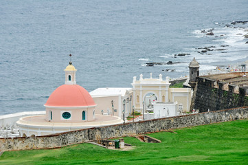 Santa Maria Magdalena cemetery, old San Juan, Puerto Rico