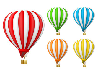 Naklejka premium air balloon