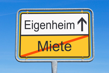 Eigenheim statt Miete