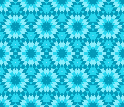 abstract ethnic vector seamless background
