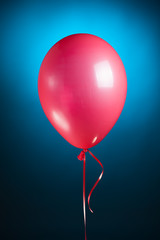 festive red air balloon