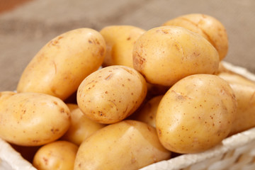 fresh potatoes