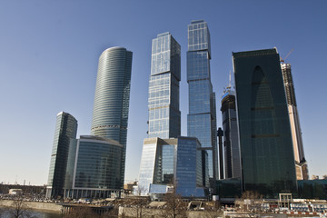 Moscow, modern buildings © Iva