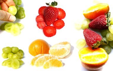 Früchte Collage