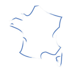 Obraz premium france bleue