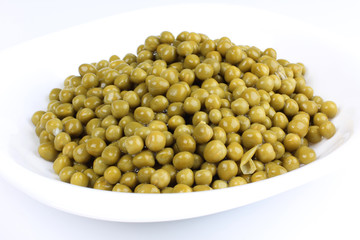 Green beans on plate