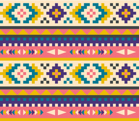 Seamless aztec pattern