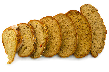 Assortment of baked bread