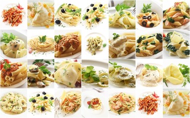 Collage - Pasta Dishes
