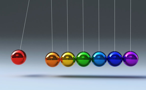 Kugelspiel Regenbogen