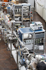 Interior of nuclear laboratory