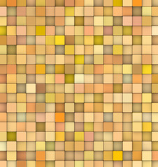 abstract 3d gradient backdrop in multiple orange