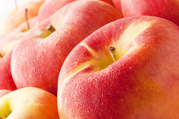 Ripe red apples