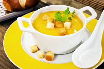 Kürbissuppe