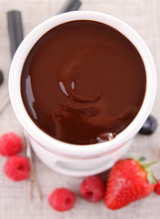 chocolate fondue