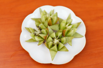 kiwi flowers