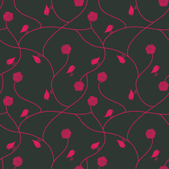 Stylish floral background