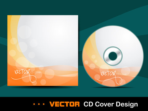 Orange abstract CD cover.